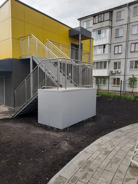 Наружные эвакуационные лестницы