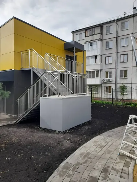 Наружные эвакуационные лестницы