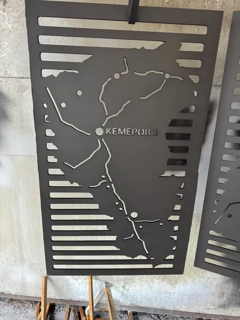 Декоративные панели и костровые чаши