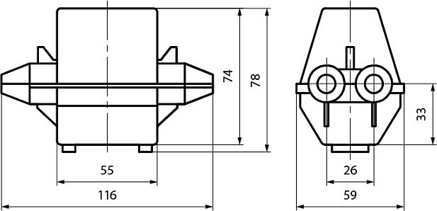 Кожух малый (K-1)